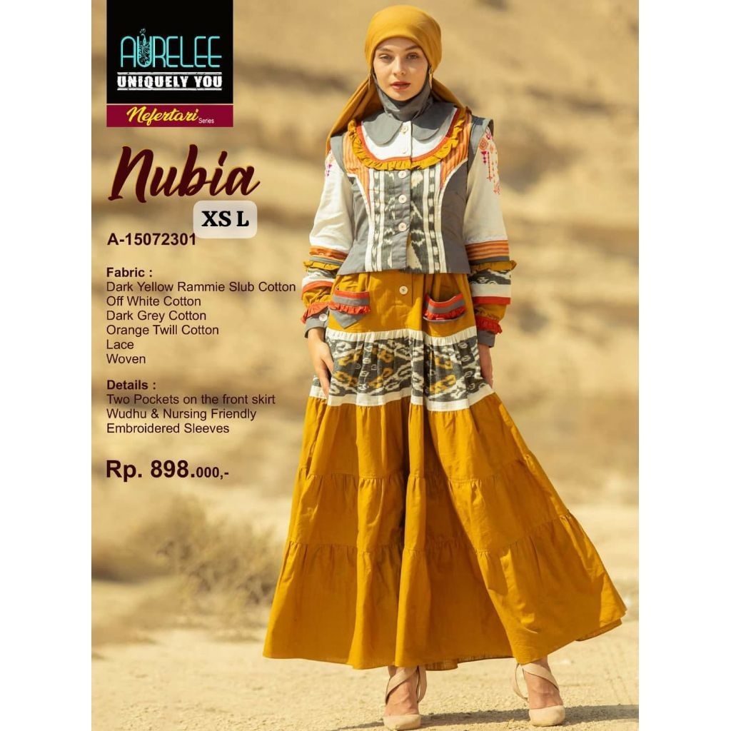 Nubia Dress by Aurelee