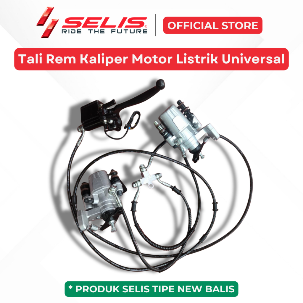 SELIS - Rem Tangan Kaliper Sepeda Motor Listrik Universal | New Balis