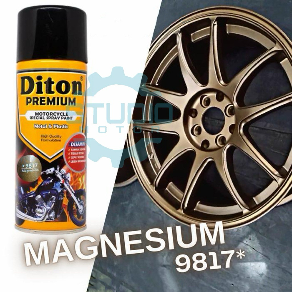 DITON PREMIUM / MAGNESIUM VG 9817* / CAT SEMPROT VELG ENGINE PARTS COLORS