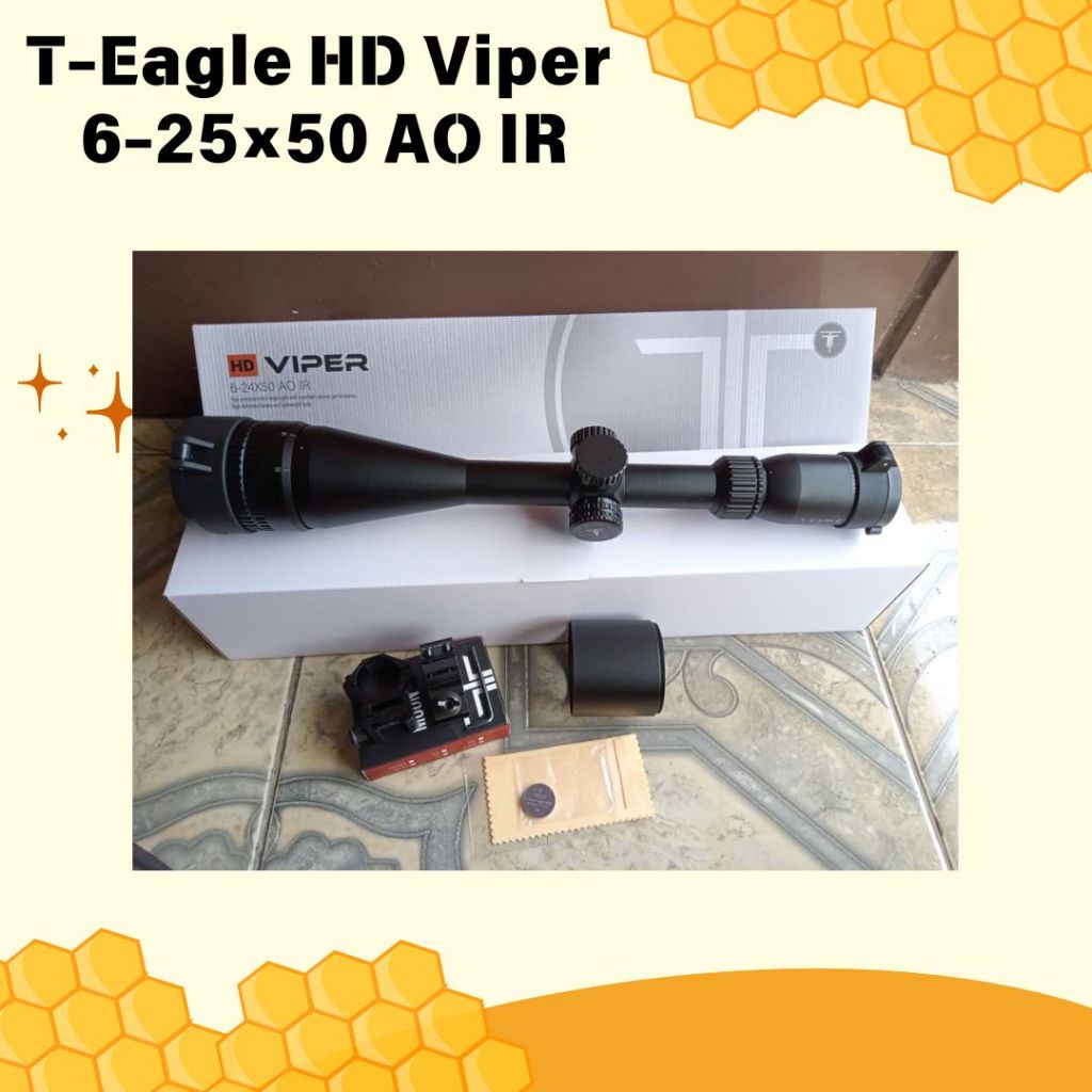 Telescope T-Eagle HD Viper 6-24x50 AO IR - T-Eagle 6-24x50 AO IR NEW 