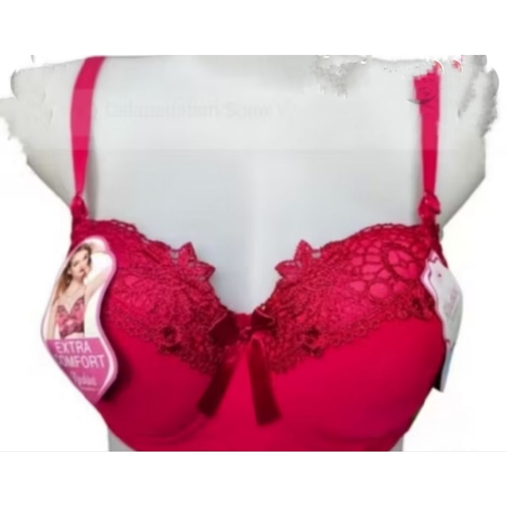 Bra kawat Cup B  8813 kancing 3Bra push up Cup setengah