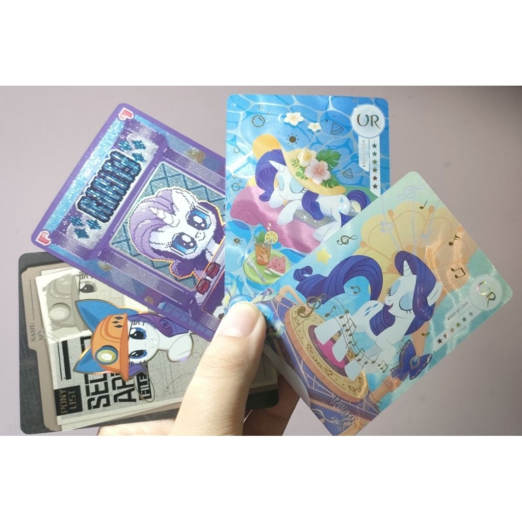 My Little Pony trading cards - KAYOU - Miniso - Rarity - UR cards - SSR cards - TCG - MLP