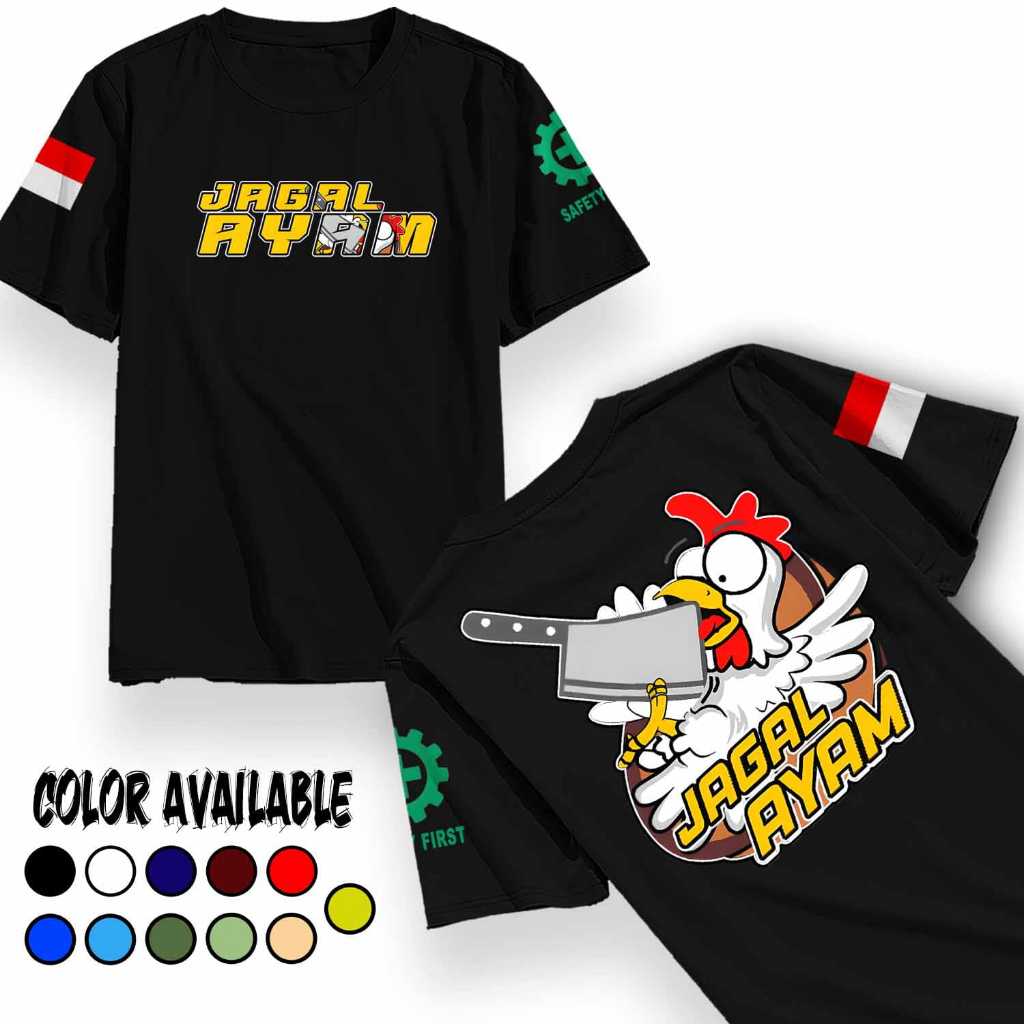 KAOS TUKANG POTONG AYAM - KAOS JAGAL AYAM - KAOS MURAH - KAOS PREMIUM - KAOS TERBARU