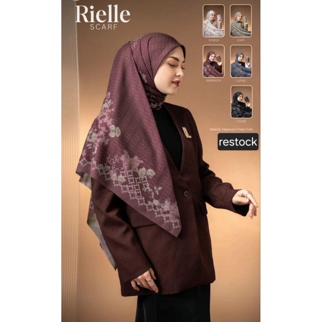 Heylocal rielle scarf / Jastip Heylocal.id / Rielle scarf by Heylocal.id