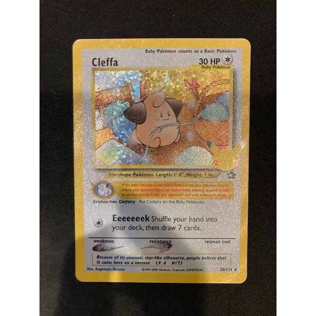 Kartu Koleksi TCG Pokemon Cleffa 25th 20/111 English