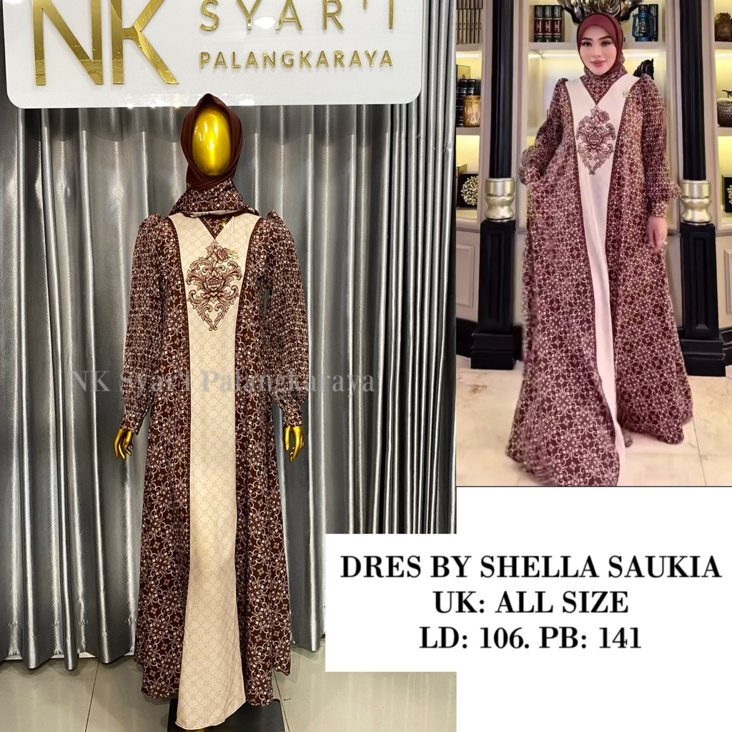 DRES MONOGRAM ETNIK SHELLASAUKIA