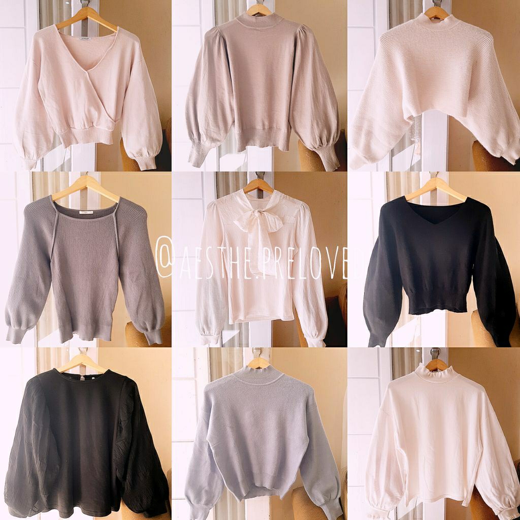 vol.1 (part 2) - knitwear basic balon brand|| GRL|| GUGU|| EARTH|| UNI|| MAJEST|| RAY CASSIN|| INGNI