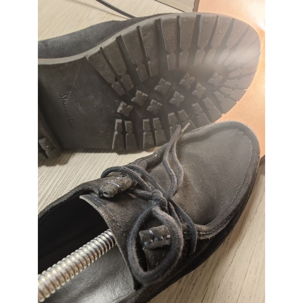 Footwear Massimo Dutti Pantofel Suede Leather Shoes Sepatu Sneaker Casual Kets Running Sport Branded