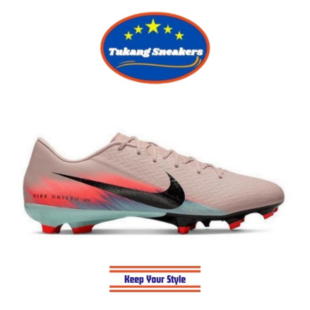 Sepatu Sepak Bola Nike United Mercurial Vapor 16 ACD MG Pink NIKIM8521600