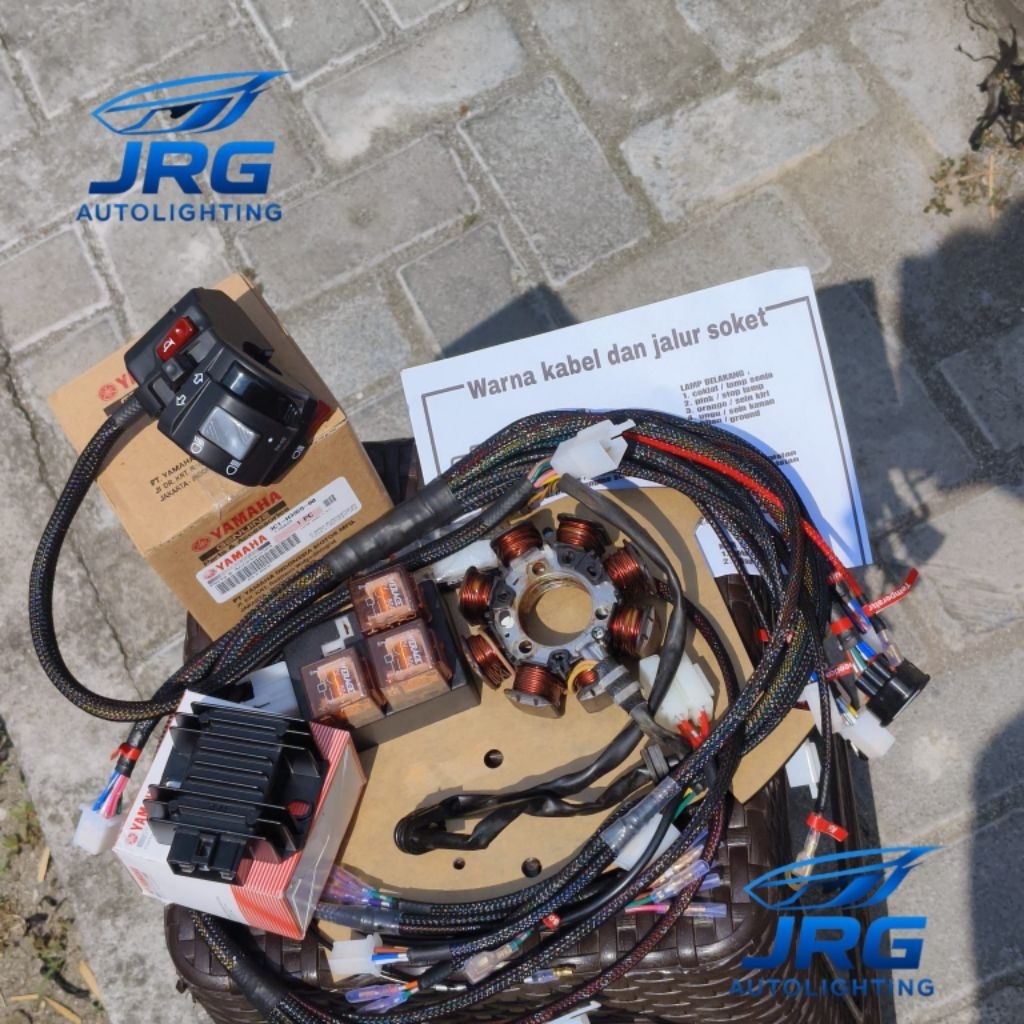 KABEL BODY NINJA RR OLD | UPGRADE FULL WAVE | KABEL SET BODY NINJA RR OLD