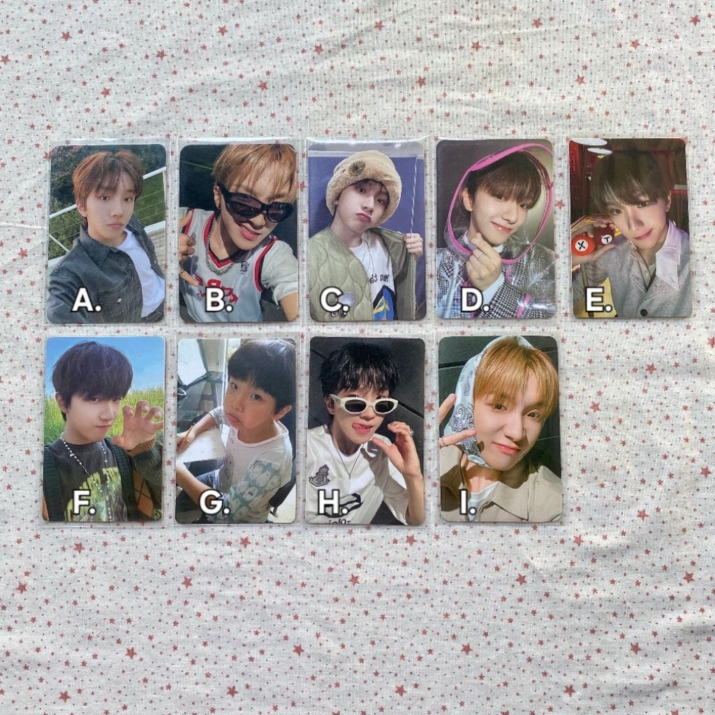 [READY] (5) Photocard Boynextdoor Official Woonhak Myung Jaehyun Leehan ld pob oyoung no genre board