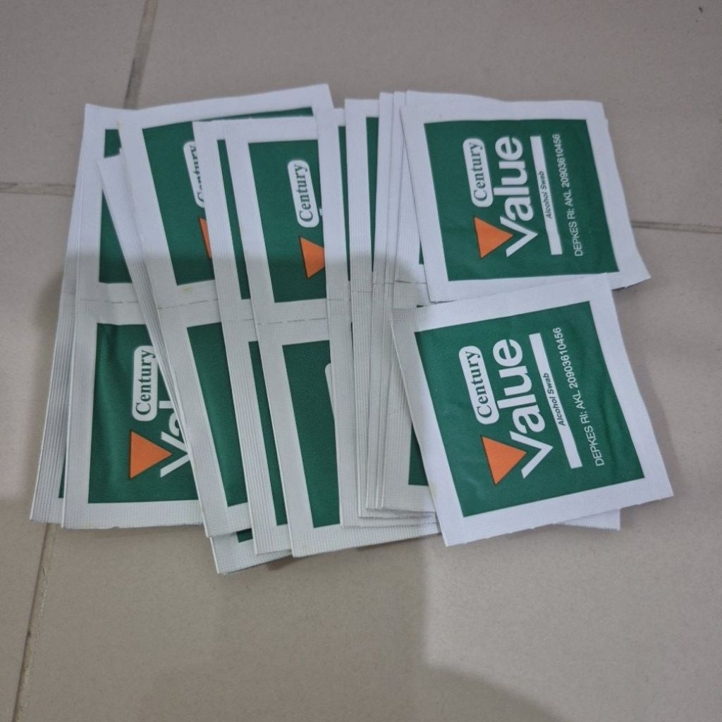 century value alcohol swab