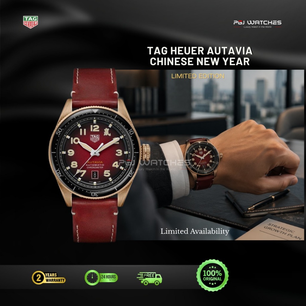 TAG HEUER Autavia Limited Edition Automatic Chronometer CNY  “Year of the Rat” 42mm - WBE5191.FC8276