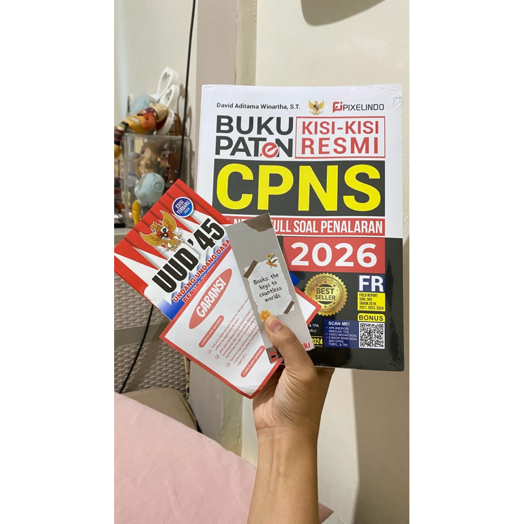 BUKU CPNS PATEN 2026, ORIGINAL 100% FULL SEALED