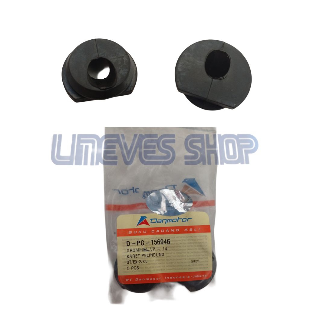 Karet pelindung kabel tali gigi perseneling body Danmotor Vespa PX Excel Exclusive Spartan