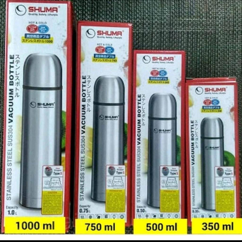 Termos Shuma 500 ml Vacuum Bottle Shuma Termos air panas Shuma Stainless Steel Vacum Bottle 0,5L Ter