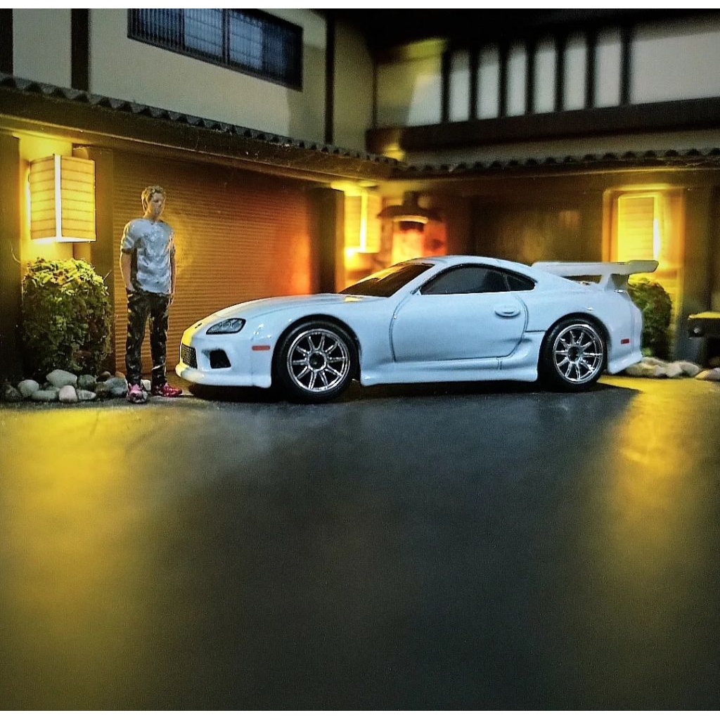 Hotwheels Toyota Supra MK4 Fast Furious Putih - Loose