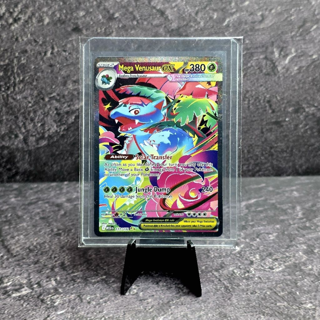 Kartu Pokemon SAR Venusaur Absol English Mega Evolution Original