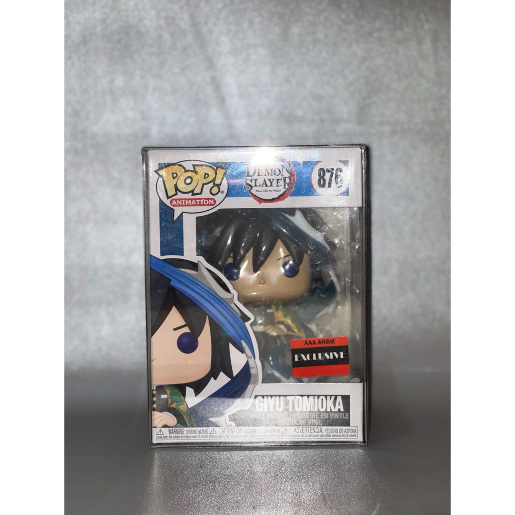 Funko POP Animation - Demon Slayer - Giyu Tomioka (AAA Anime Exclusive) (RARE) #876