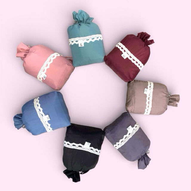 Abaya Travelling Mini Pouch Terbaru 354-Termurah-Mukena Abaya Sholat Best Seller Dewasa-Anak