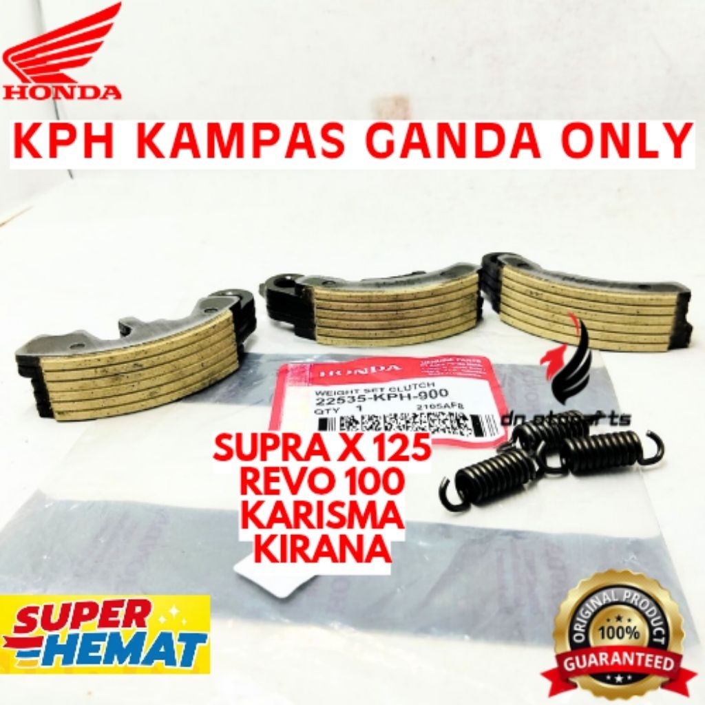 KAMPAS GANDA ONLY ORIGINAL HONDA KODE KPH, KAMPAS GANDA ONLY SUPRA X 125, KAMPAS GANDA ONLY REVO 100