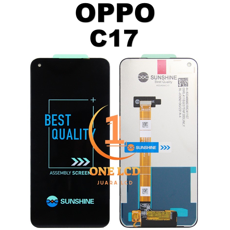 LCD TOUCHSCREEN OPPO REALME C17 COMPLETE ORIGINAL 100% FULLSET