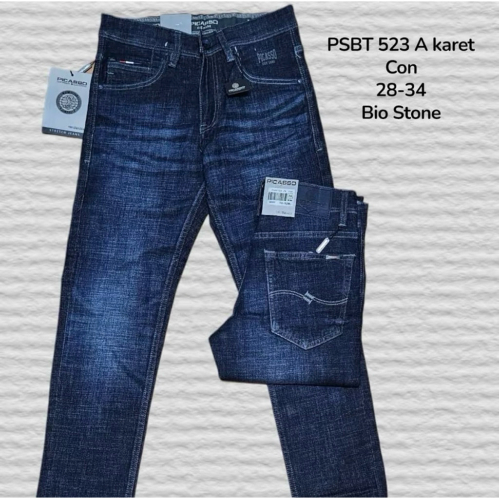 CELANA JEANS PICASSO STRETCH/KARET POLA SLIMFIT