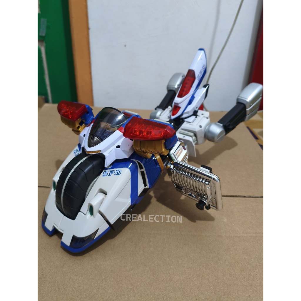 Tokusou Sentai Dekaranger (SPD) DX Deka Bike Robo Megazord