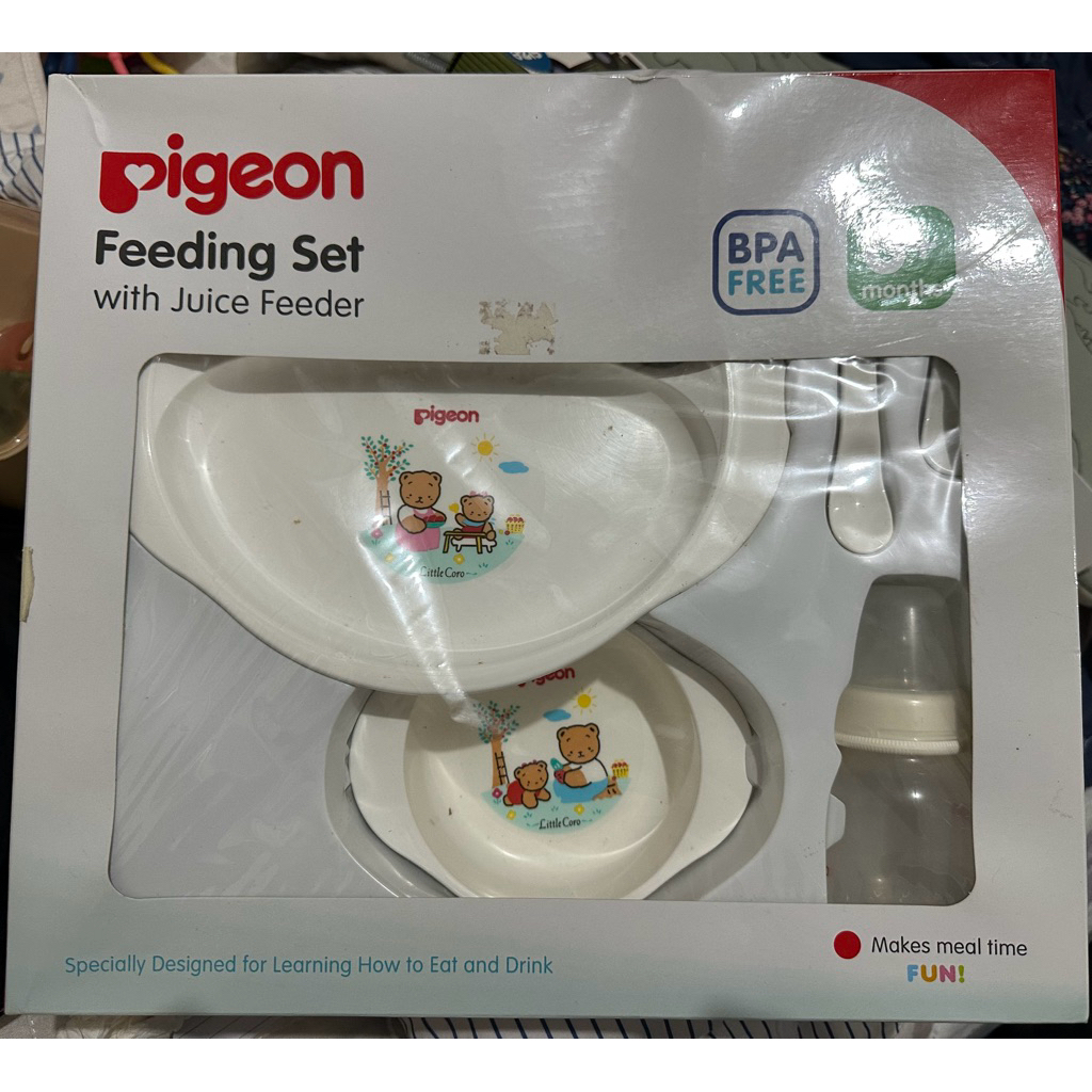 Pigeon Feeding Set Alat Makan Bayi