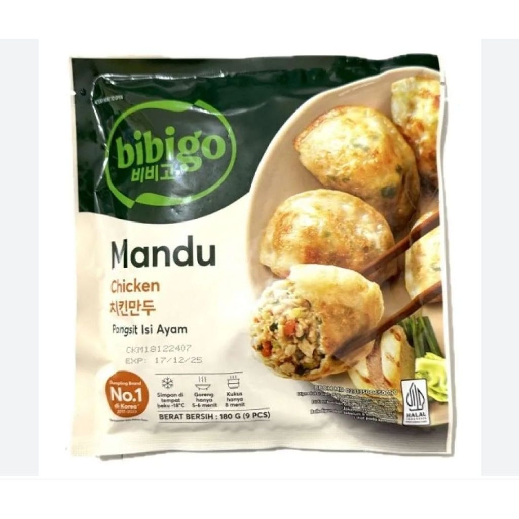 BIBIGO MANDU CHICKEN 180 GRAM