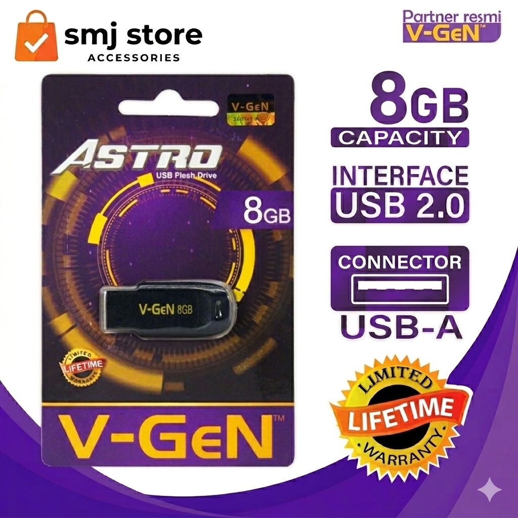 Flashdisk V-Gen 8GB, 16GB, 32GB - Original V-Gen