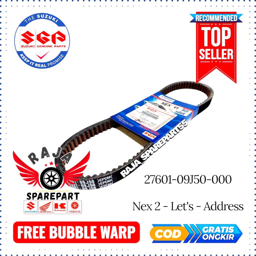 V BELT ONLY SUZUKI NEX 2 SGP 27601-09J50-000