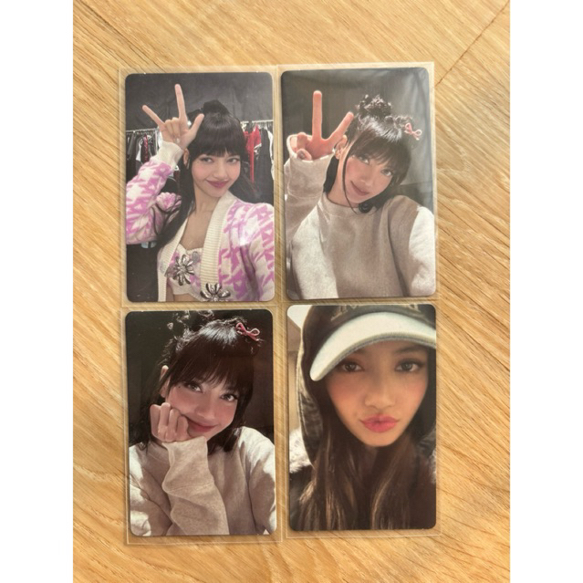photocard official blackpink lisa lalisa photobook 0327 vol 1 2 3 4 official ready selca