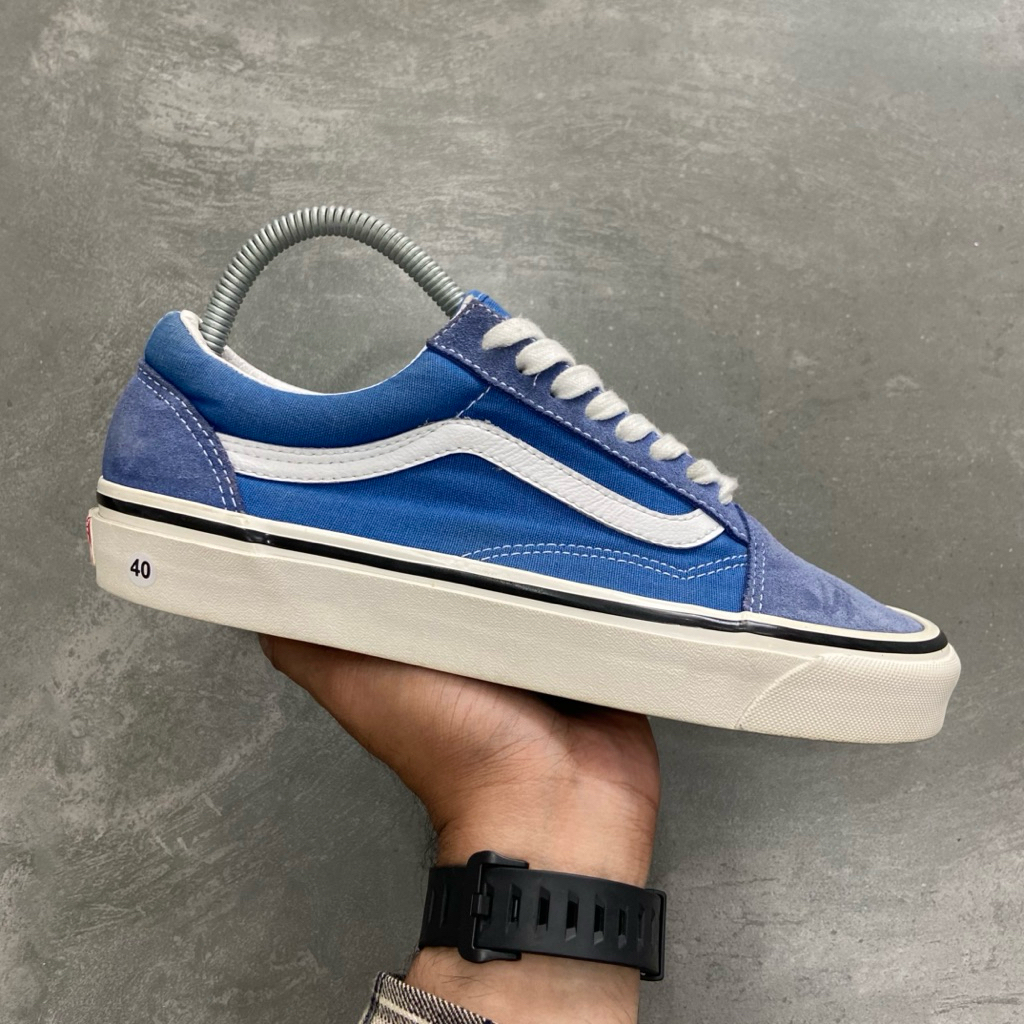 [Size 40] Rare Vans Old Skool 36 DX Anaheim Factory OG Blue (VN0A54F3QA5) Second Original Kondisi Mu