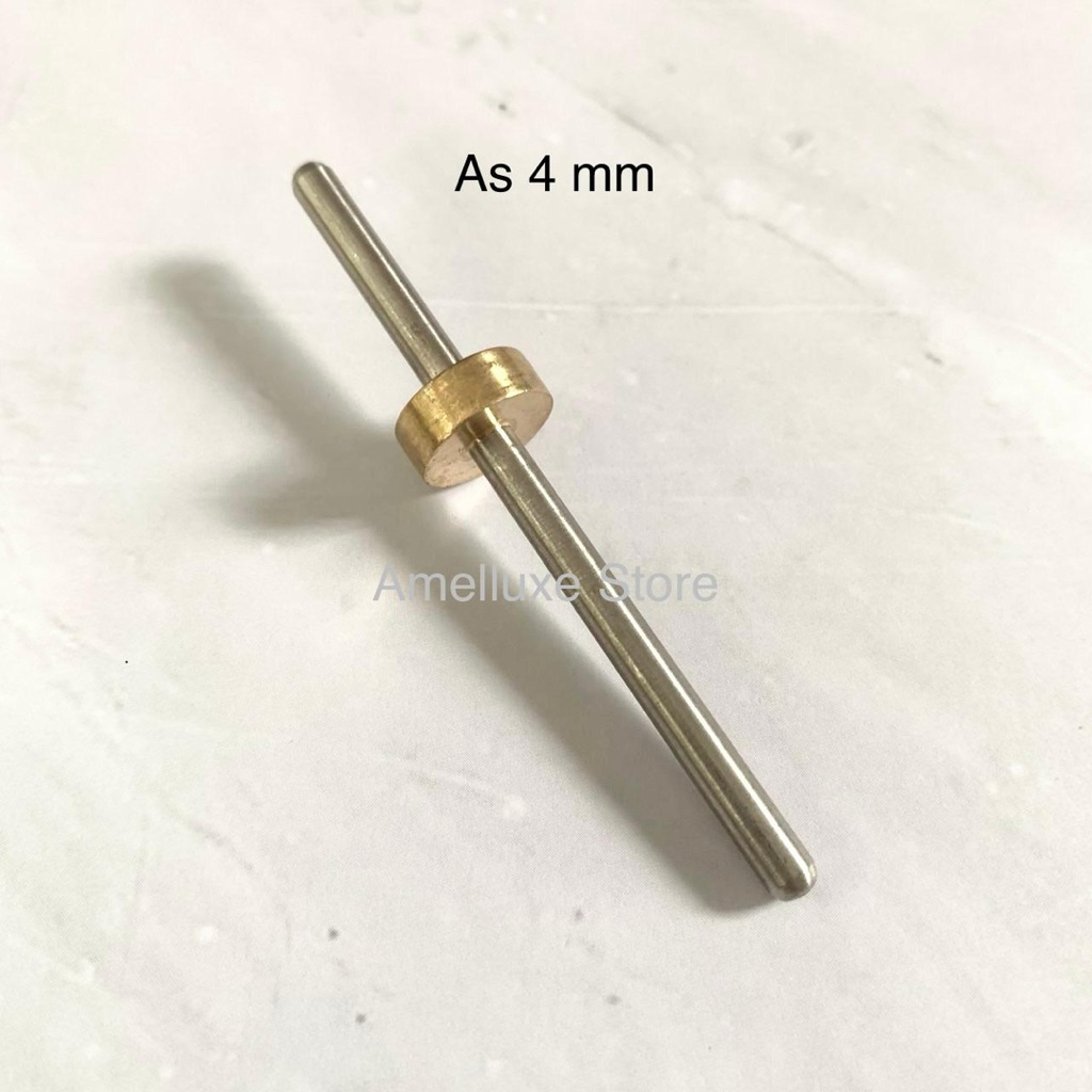 Pentil Pompa Angin Long Brl As Stainless 3 Varian Ukuran 4 Mm 5 Mm 6 Mm