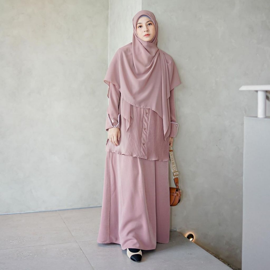 NalaQueen Hijab Syari Khimar Jilbab Segiempat Jumbo