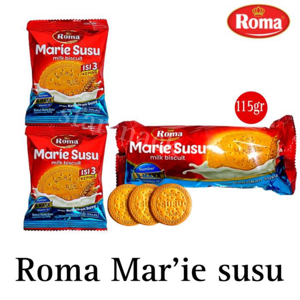 Roma Marrie Susu biskuit / Roma Marrie Susu Roll / Marrie Susu Biscuit