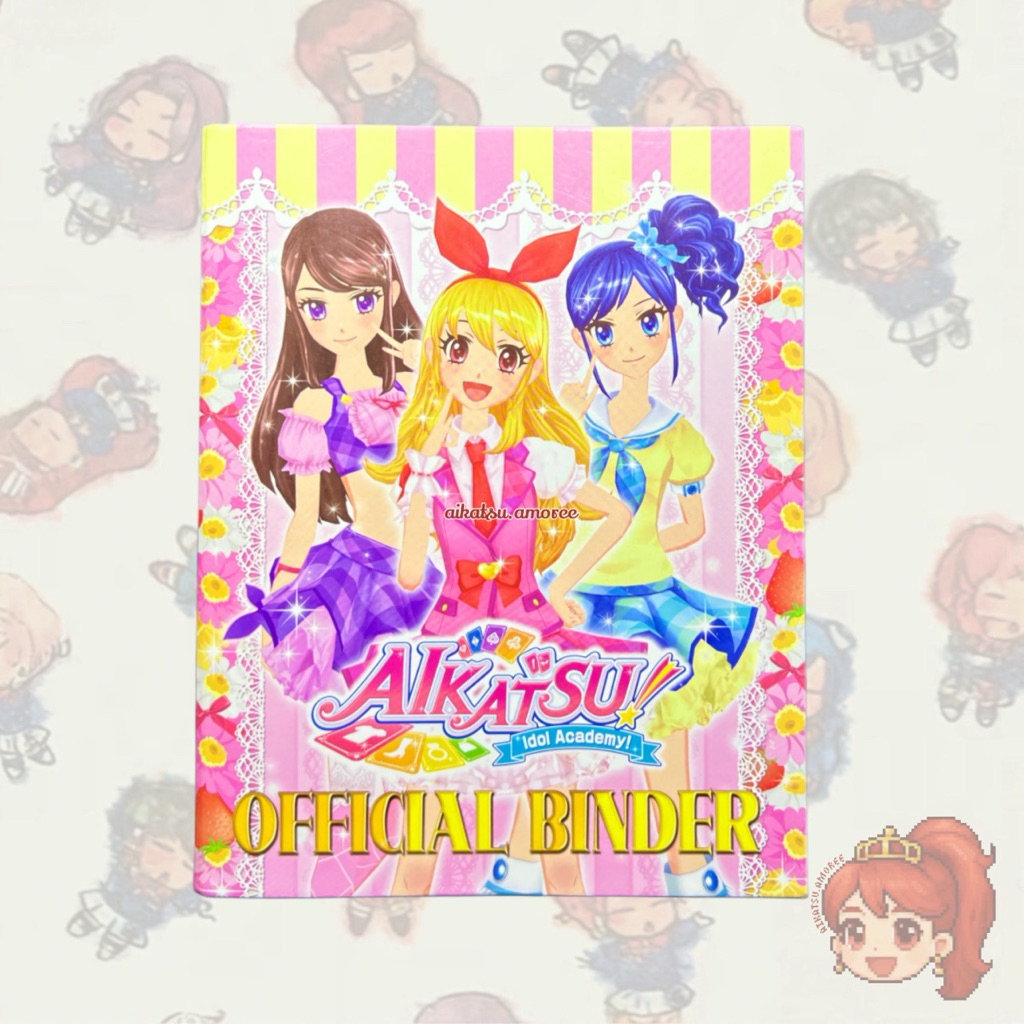 [KOLPRI] Aikatsu Official Binder 4p Ichigo Hoshimiya Aoi Kiriya Ran Shibuki