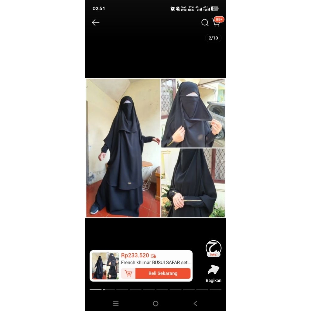 PL VVGC Set French Khimar +  Rok