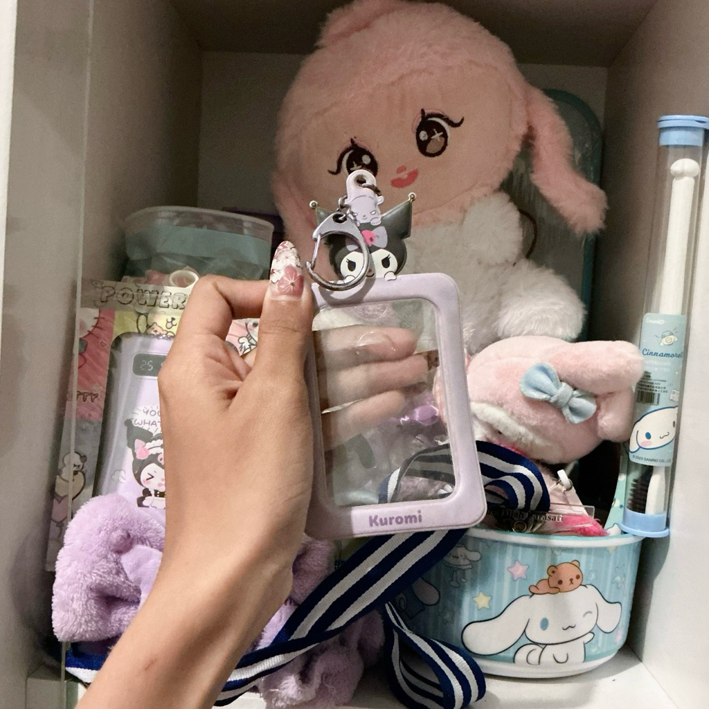 card holder sanrio ori jepang sanrio kuromi