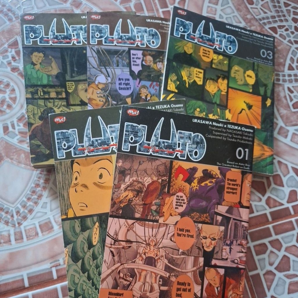 komik pluto naoki urasawa cabutan