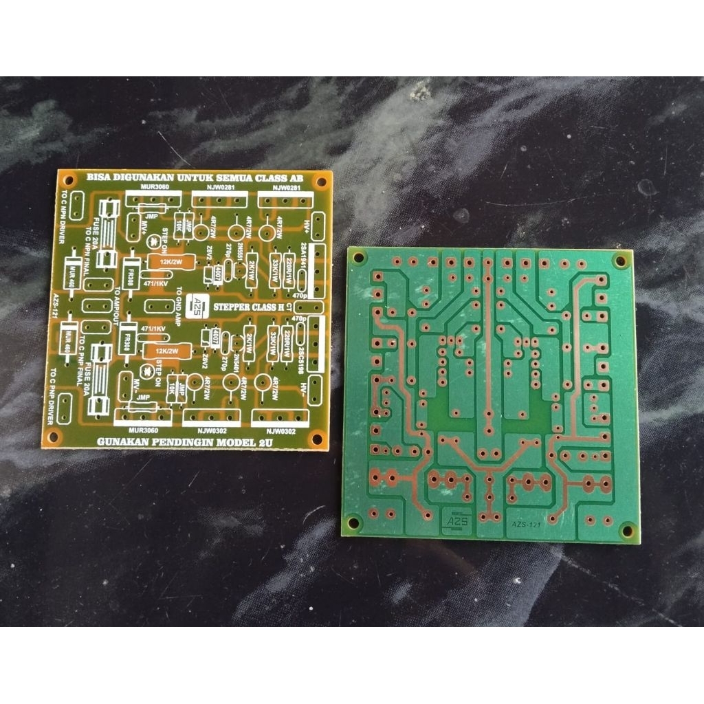 PCB Stepper Class H Untuk Semua Driver Class AB