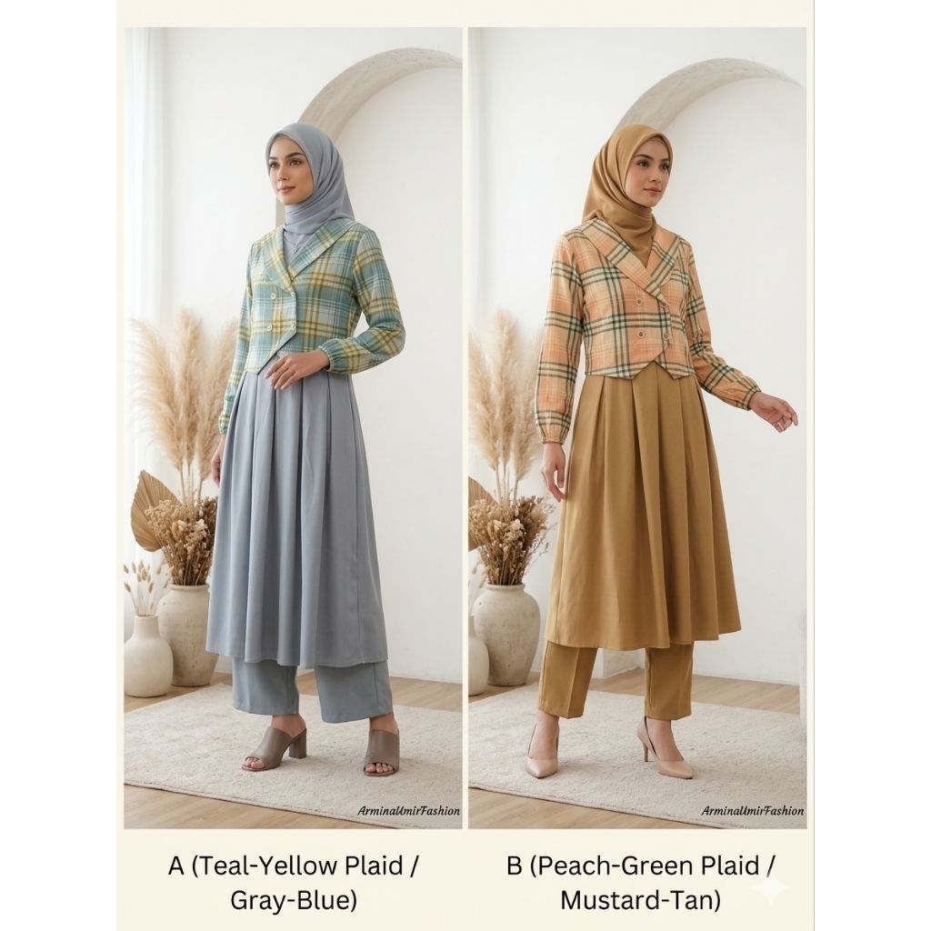 TUNIK ROMPI BY CAVEL // TUNIK ROMPI// TUNIK