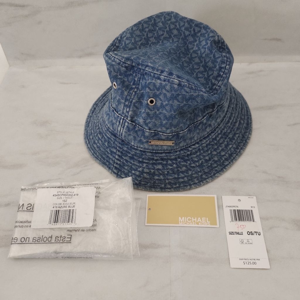 Preloved MK denim bucket hat