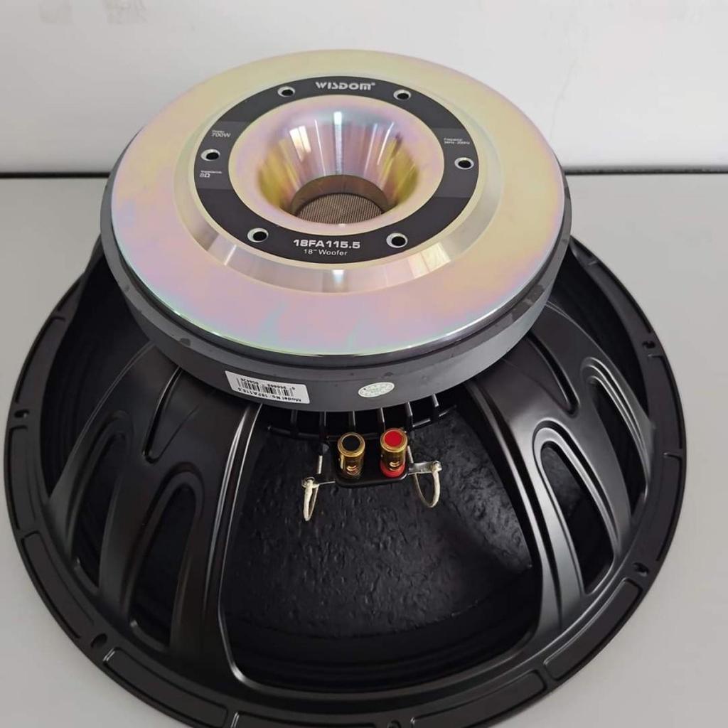 Component Wisdom 18FA115.5 – 18 Inch Speaker Komponen Original Wisdom 18-FA115.5