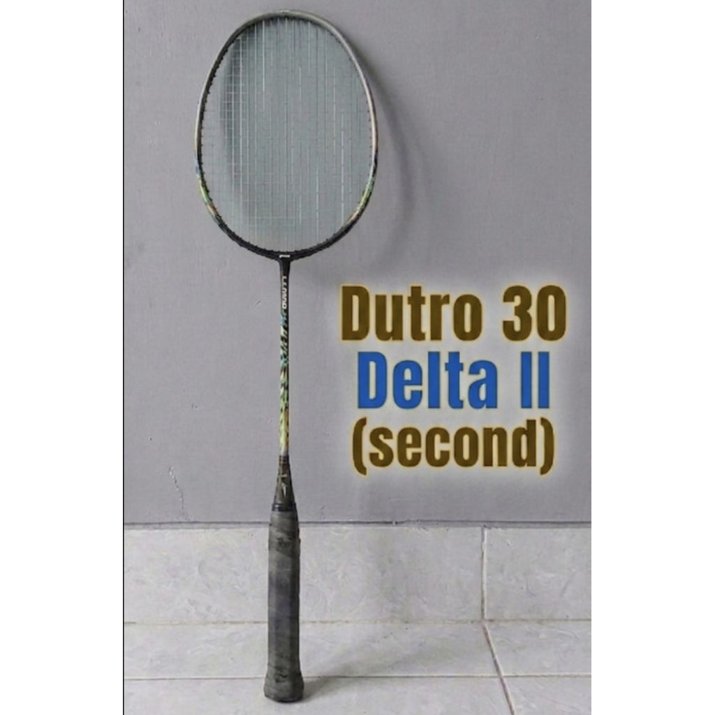 Beli Dutro 30 Delta II - Second (BONUS Raket Lining+Grip+Tas)