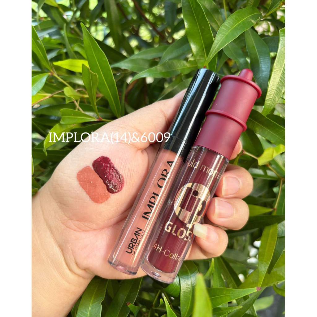 [ Per Set ] Set Ombre Lipcream Implora Matte & 6009