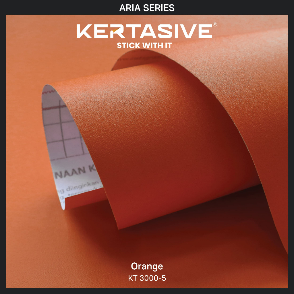 KERTASIVE PVC INTERIOR FILM - ORANGE