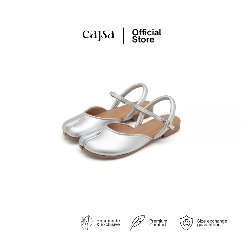 CAJSA | KANSHA SILVER 3.0 - TABI FLATS