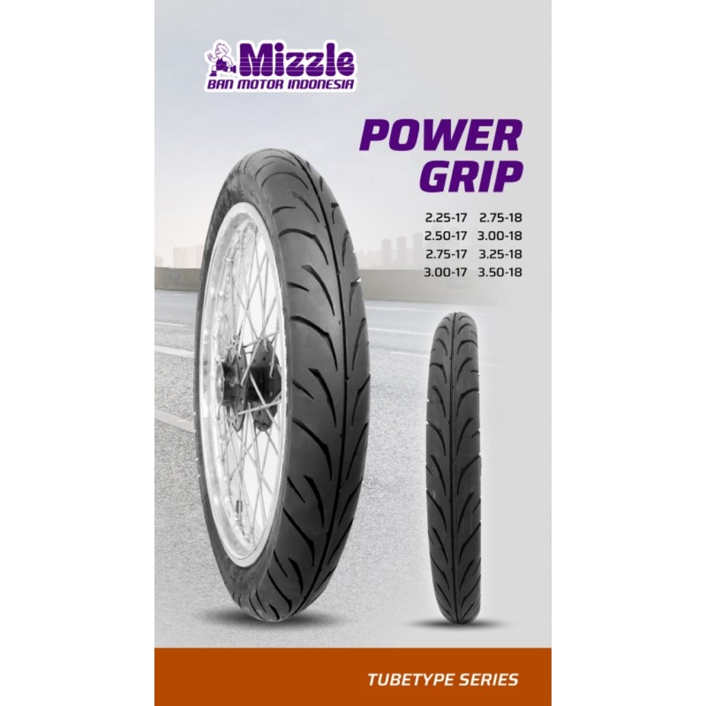 Ban Luar Motor Mizzle POWER GRIP RING 18 Tubetype